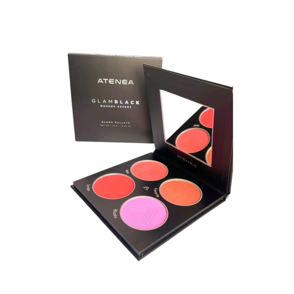 Paleta Rubores Glam Black Atenea