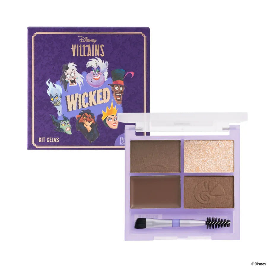 Paleta de contornos e iluminador Glam Black Atenea