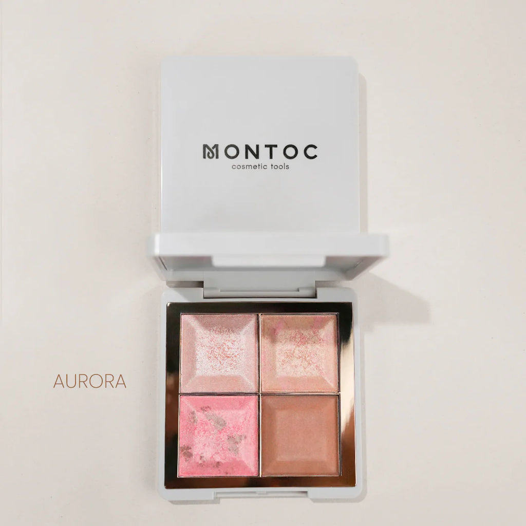 Light Set Face Palete (rubores e iluminadores) Montoc