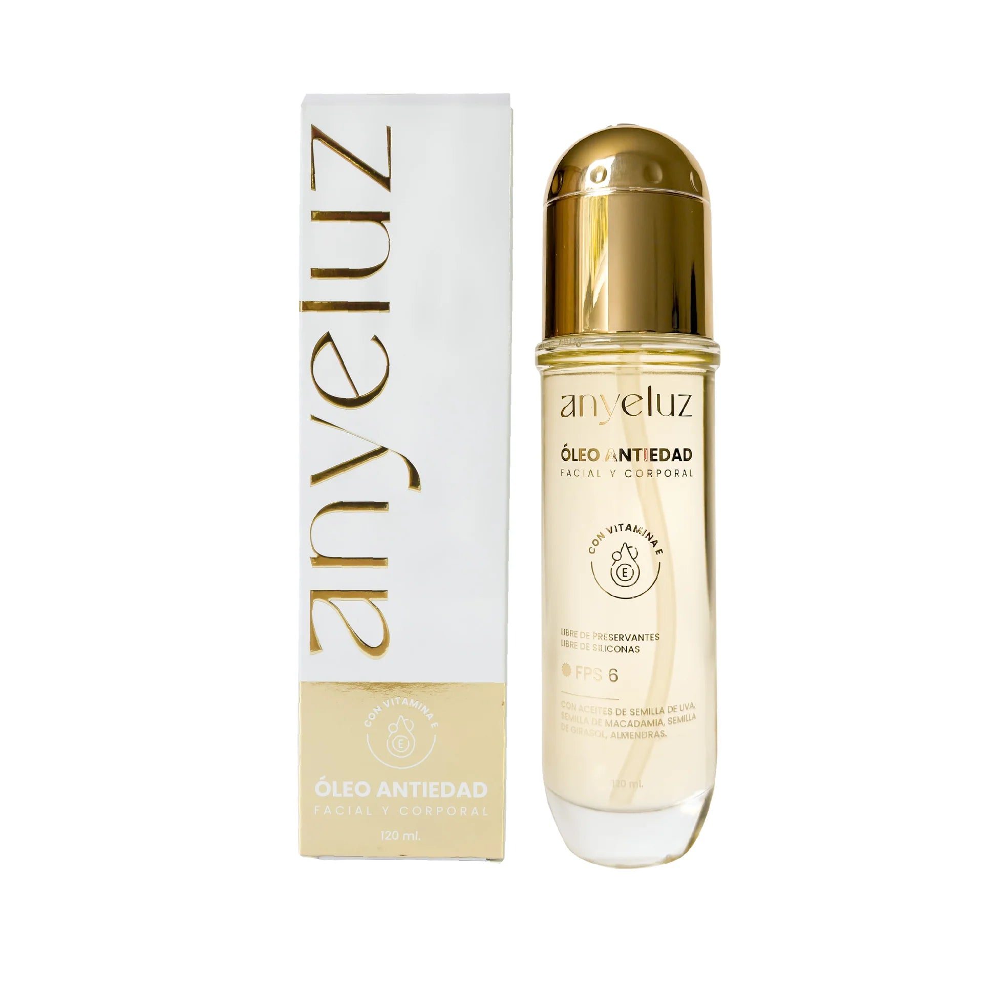 Óleo Antiedad Facial y Corporal Anyeluz