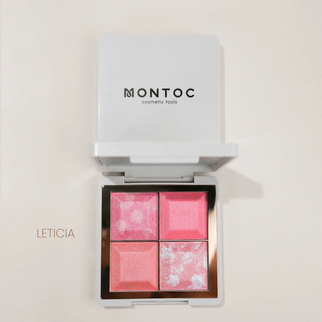 Light Set Face Palete (rubores e iluminadores) Montoc