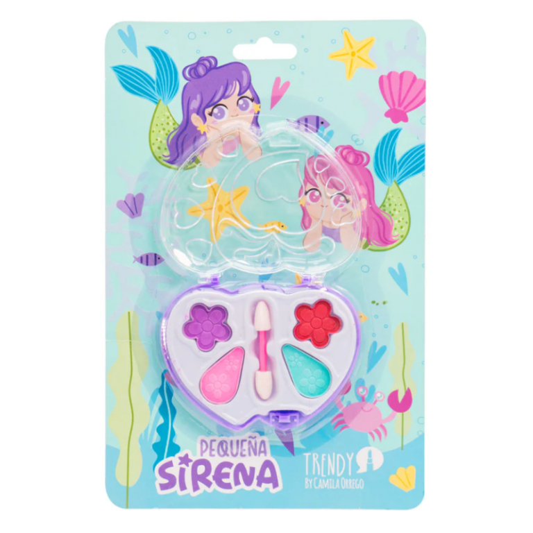 Set de maquillaje para niñas Sirenas -Trendy