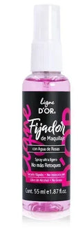 Fijador de Maquillaje con agua de rosas Ligne D´Or