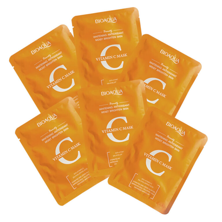 Mascarilla en velo Vitamina C Antimanchas Bioaqua (Unidad)